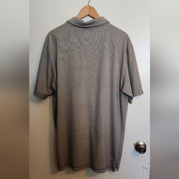Linksoul Gray Polo Classic Knit Short Sleeve - Picture 5 of 5